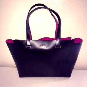 Kate Spade Black Hot Pink Interior